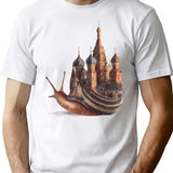 The Snail'S Daydream T-Shirt for Men & Women, T-Shirts Graphic Tee - White
