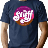 The Stuff - Horror Movie T-Shirt for Men & Women, T-Shirts Graphic Tee - Navy