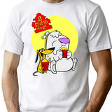 The Stupid Friends T-Shirt for Men & Women, T-Shirts Graphic Tee - White