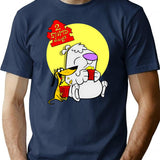 The Stupid Friends T-Shirt for Men & Women, T-Shirts Graphic Tee - Navy