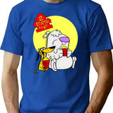 The Stupid Friends T-Shirt for Men & Women, T-Shirts Graphic Tee - Blue