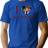 The Terrifier Art The Clown Pookie T-Shirt for Men & Women, T-Shirts Graphic Tee - Blue
