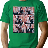 The Terrifier Art The Clown (2) T-Shirt for Men & Women, T-Shirts Graphic Tee - Green