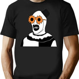 The Terrifier Sunglasses T-Shirt for Men & Women, T-Shirts Graphic Tee - Black
