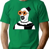 The Terrifier Sunglasses T-Shirt for Men & Women, T-Shirts Graphic Tee - Green