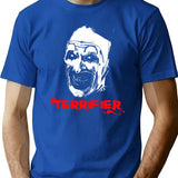 The Terrifier T-Shirt for Men & Women, T-Shirts Graphic Tee - Blue