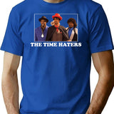 The Time Haters T-Shirt for Men & Women, T-Shirts Graphic Tee - Blue