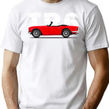 The Tr6 T-Shirt for Men & Women, T-Shirts Graphic Tee - White