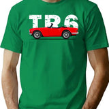 The Tr6 T-Shirt for Men & Women, T-Shirts Graphic Tee - Green