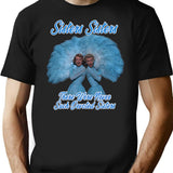 The Two Sisters - There Were Never Such Devoted Sisters T-Shirt for Men & Women, T-Shirts Graphic Tee - Black