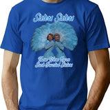 The Two Sisters - There Were Never Such Devoted Sisters T-Shirt for Men & Women, T-Shirts Graphic Tee - Blue