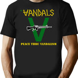 The Vandals T-Shirt for Men & Women, T-Shirts Graphic Tee - Black