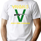 The Vandals T-Shirt for Men & Women, T-Shirts Graphic Tee - White