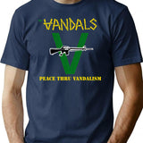 The Vandals T-Shirt for Men & Women, T-Shirts Graphic Tee - Navy