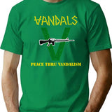 The Vandals T-Shirt for Men & Women, T-Shirts Graphic Tee - Green