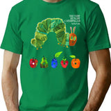 The Very Hungry Caterpillar Vintage Mens For Women Classic T-Shirt for Men & Women, T-Shirts Graphic Tee - Green