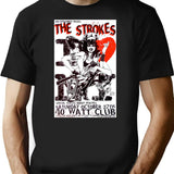 The Vintage Music Art T-Shirt for Men & Women, T-Shirts Graphic Tee - Black