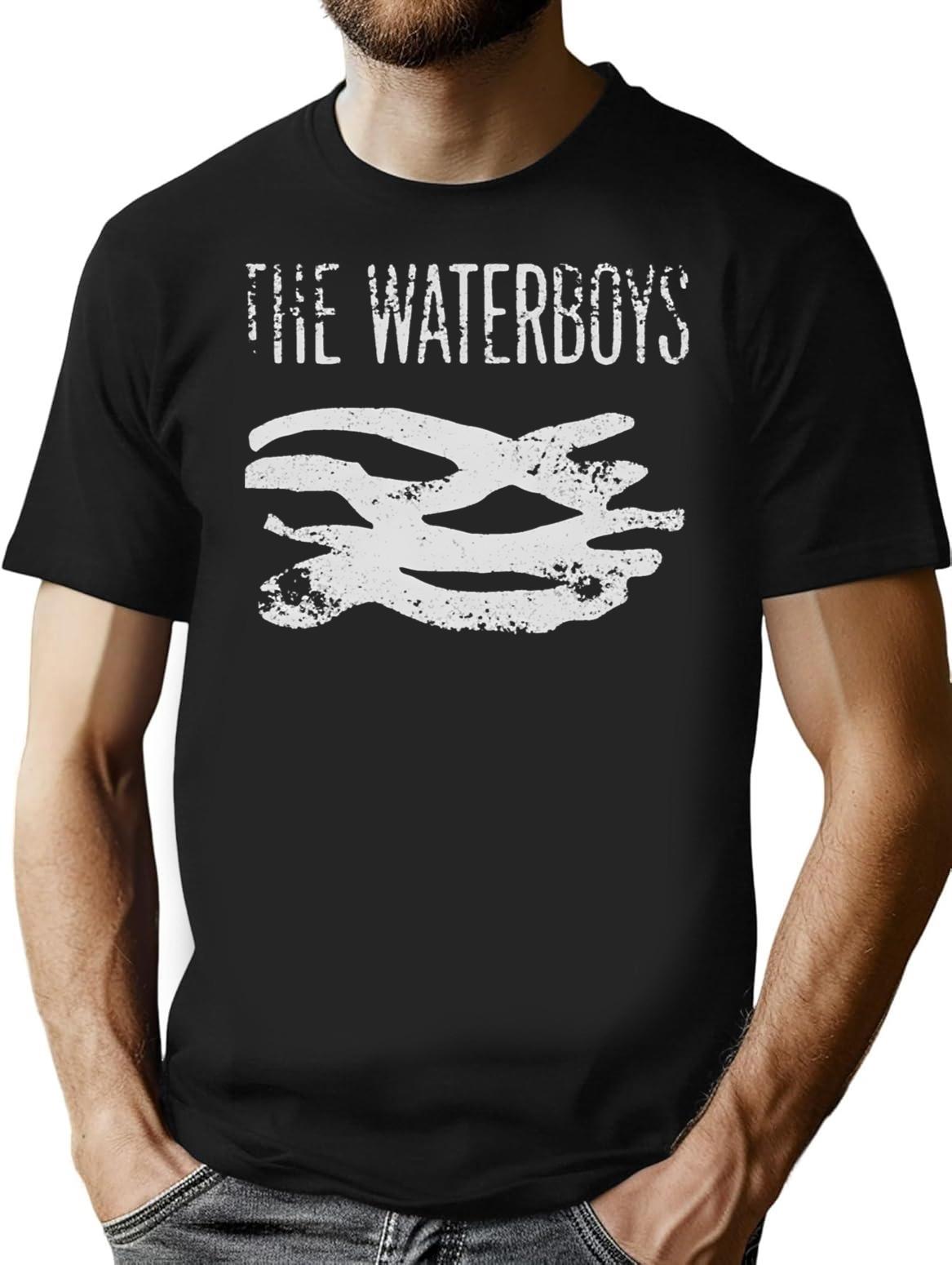 The Waterboys T-Shirt for Men & Women, T-Shirts Graphic Tee - Black