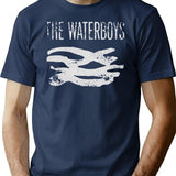 The Waterboys T-Shirt for Men & Women, T-Shirts Graphic Tee - Navy