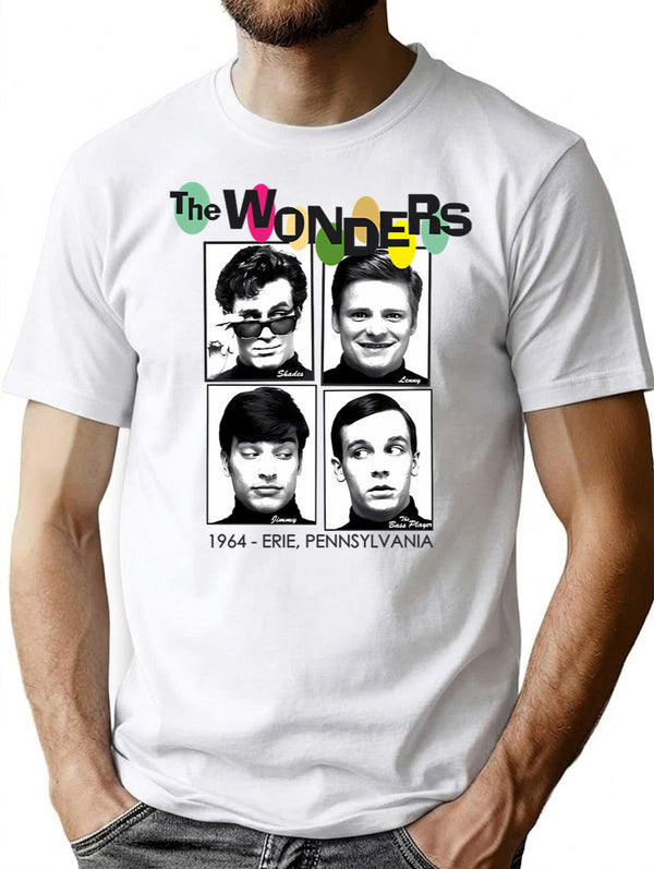 The Wonders T-Shirt for Men & Women, T-Shirts Graphic Tee - White