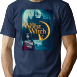 The Worst Witch T-Shirt for Men & Women, T-Shirts Graphic Tee - Navy