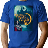 The Worst Witch T-Shirt for Men & Women, T-Shirts Graphic Tee - Blue