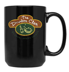 The drunken clam Black Coffee Mug, Gift Coffee Mug