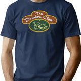 The drunken clam Premium Heavyweight Cotton T-Shirt - Navy