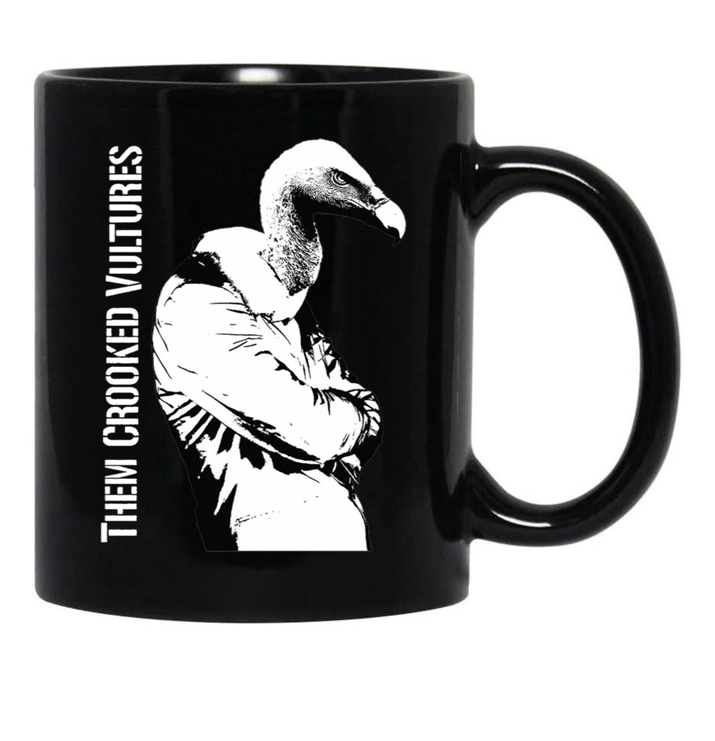 Them Crooked Vulture Black Coffee Mug, Gift Coffee Mug - Black