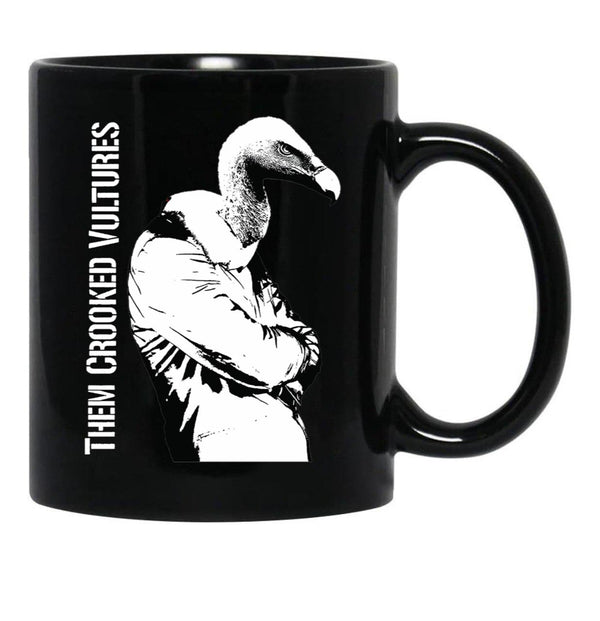 Them Crooked Vulture Black Coffee Mug, Gift Coffee Mug - Black