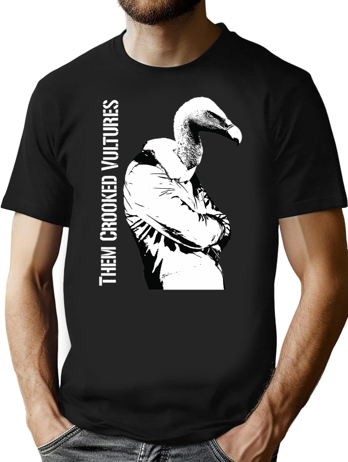 Them Crooked Vulture Premium Heavyweight Cotton T-Shirt - Black