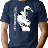 Them Crooked Vulture Premium Heavyweight Cotton T-Shirt - Navy