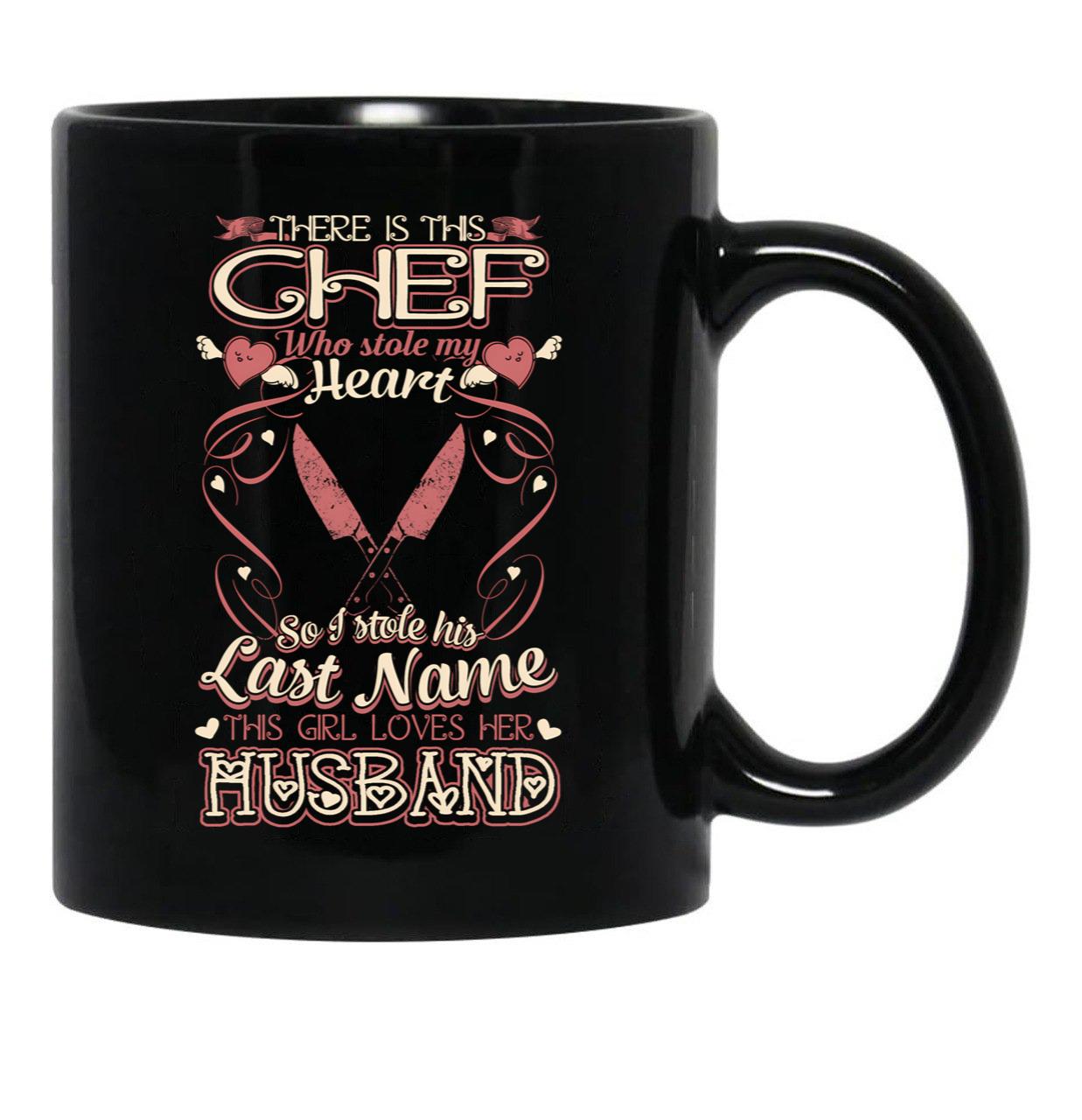 There Is This Chef Black Gift Coffee Mug - Black