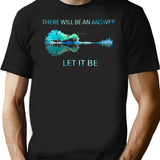 There Will Be an Answer Let It Be Essential 23 Premium Heavyweight Cotton T-Shirt - Black