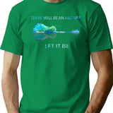 There Will Be an Answer Let It Be Essential 23 Premium Heavyweight Cotton T-Shirt - Green