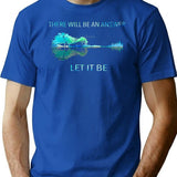 There Will Be an Answer Let It Be Essential 23 Premium Heavyweight Cotton T-Shirt - Blue