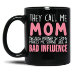 They Call Me Mom Mother'S Day Grandma Gift Black Gift Coffee Mug