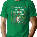 They See Me Rollin They Hating - Vintage English Medieval Manuscript Ii T-Shirt for Men & Women, T-Shirts Graphic Tee - Green