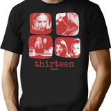 Thirteen Vintage Movie T-Shirt for Men & Women, T-Shirts Graphic Tee - Black