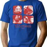 Thirteen Vintage Movie T-Shirt for Men & Women, T-Shirts Graphic Tee - Blue