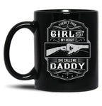 This Girl Stole My Heart She Calls Me Daddy Black Gift Coffee Mug