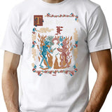 This Is Fine Medieval Style - Funny Retro Vintage English History (1) T-Shirt for Men & Women, T-Shirts Graphic Tee - White