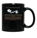 This Is For Those Who Wait Lyrics Song Black Gift Coffee Mug - Black