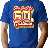This Is My 60S Costume T-Shirt for Men & Women, T-Shirts Graphic Tee - Blue