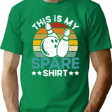 This Is My Spare Bowling Outfit Bowler T-Shirt for Men & Women, T-Shirts Graphic Tee - Green