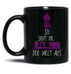 This Is What The Best Mom In The World Looks Like Black Gift Coffee Mug