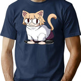 This item cannot be shipped to your selected delivery location. Please choose a different delivery location. Premium Heavyweight Cotton T-Shirt - Navy