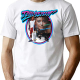Thrashin Vintage Image T-Shirt for Men & Women, T-Shirts Graphic Tee - White