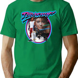 Thrashin Vintage Image T-Shirt for Men & Women, T-Shirts Graphic Tee - Green