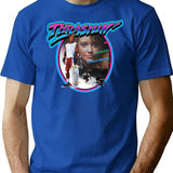 Thrashin Vintage Image T-Shirt for Men & Women, T-Shirts Graphic Tee - Blue